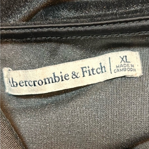 Abercrombie & Fitch Velvet Ruched Asymmetrical Neck Long Sleeve Mini Dress XL - Picture 11 of 14